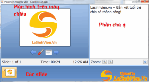 Thiết lập chế độ 2 màn hình khi trình chiếu slide với powerpoint