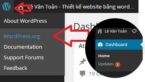 Tùy chỉnh giao diện trang admin trong wordpress