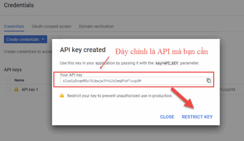 How to create a google maps api?