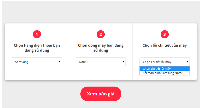 Plugin báo giá dịch vụ sửa chữa thiết bị