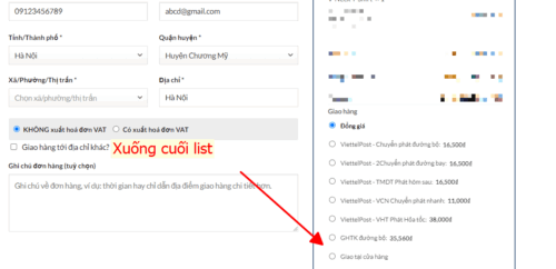 Sắp xếp local_pickup (nhận tại cửa hàng) xuống cuối cùng của các hình thức vận chuyển
