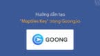 Hướng dẫn tạo “Maptiles Key” trong Goong.io
