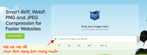 Công cụ nén ảnh tốt nhất trước khi đăng lên website