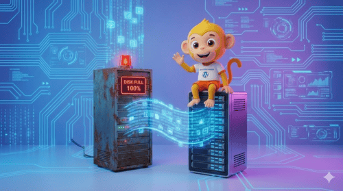 Chuyển dữ liệu khi Hosting bị đầy 100%: Cách dùng Wget thay thế FTP truyền thống qua Termial