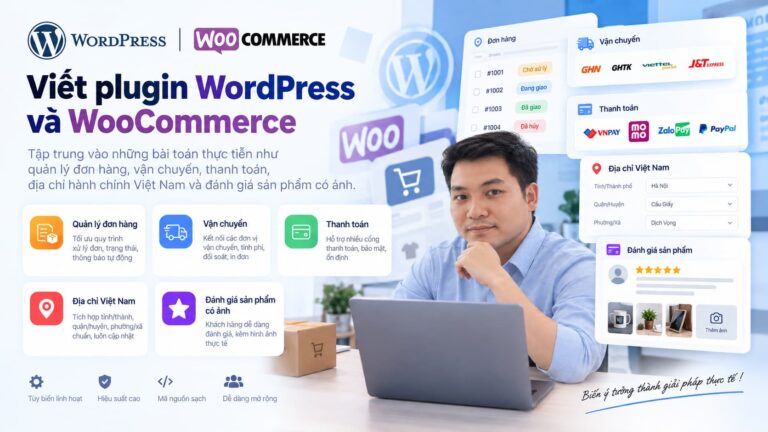 Viết plugin WordPress và WooCommerce theo yêu cầu cho thị trường Việt Nam