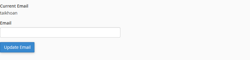 Ô Cron Email trong cPanel để nhận email output mỗi lần cron chạy
